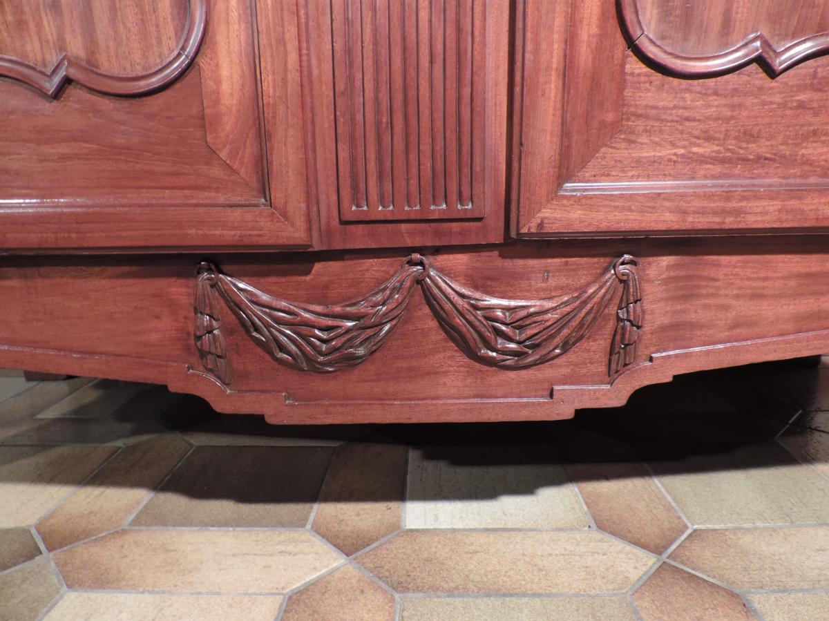 Wardrobe From Port Nantaise Mahogany-photo-3