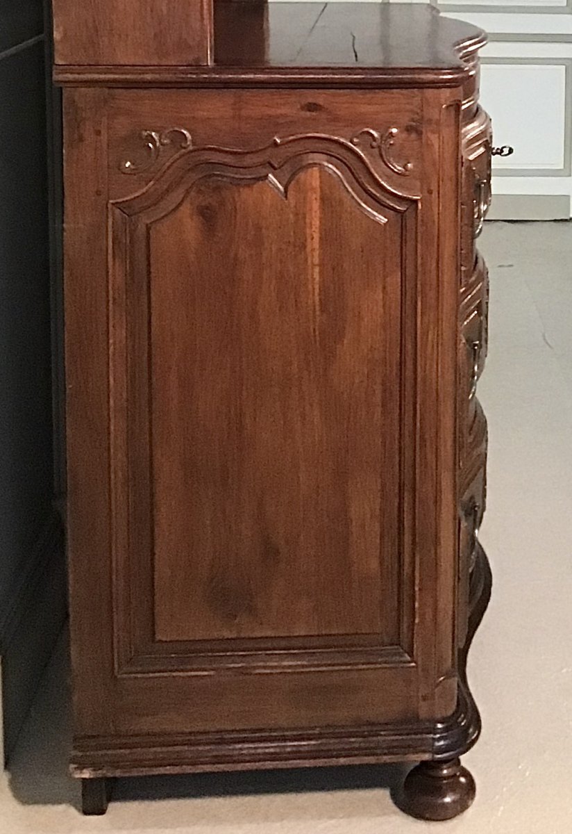 Commode De Sacristie En Chêne Travail Normand Fin XVIIIème-photo-5