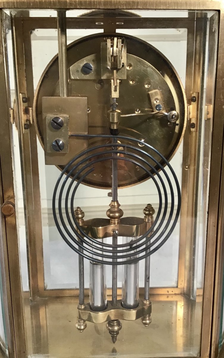 Japy Brothers Brass Cage Pendulum-photo-2