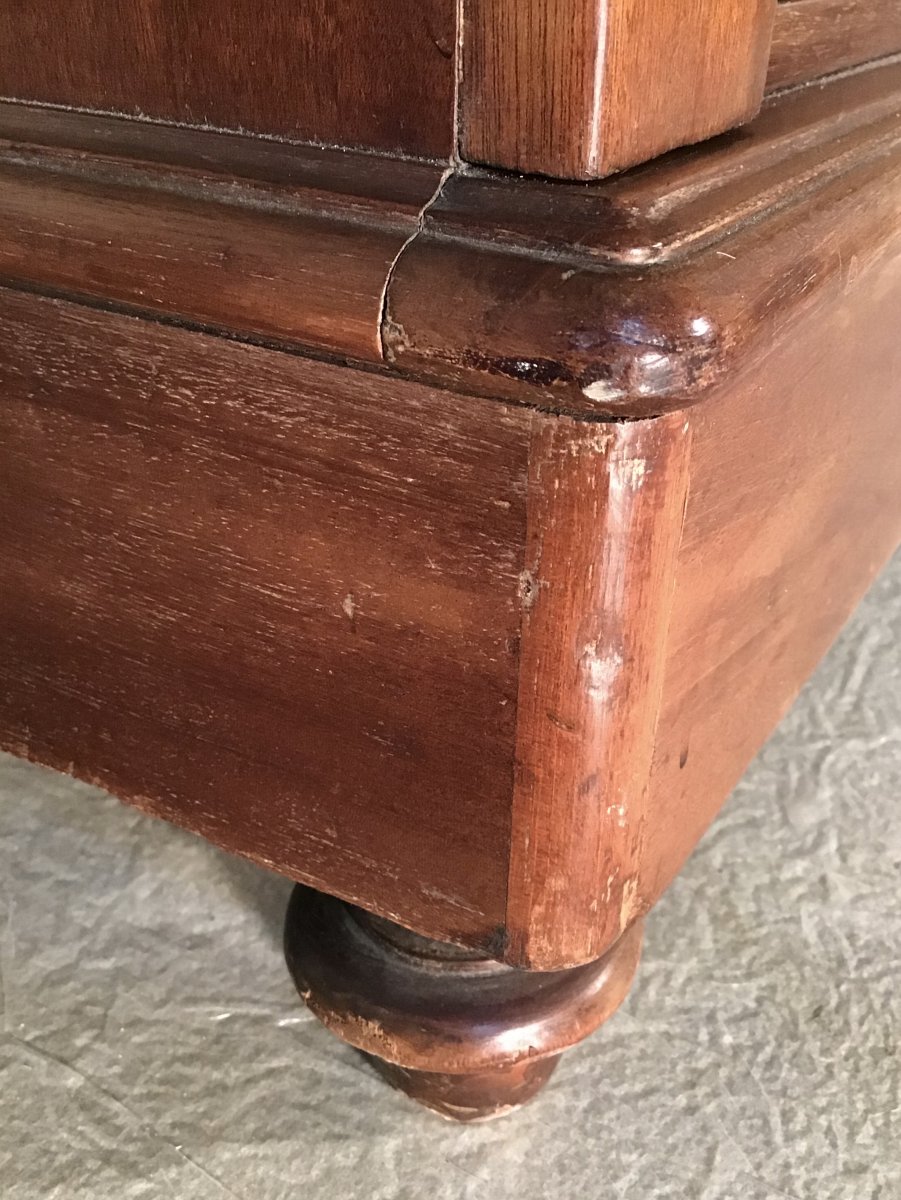 Cartonnier En Acajou, Fin 19ème -photo-1