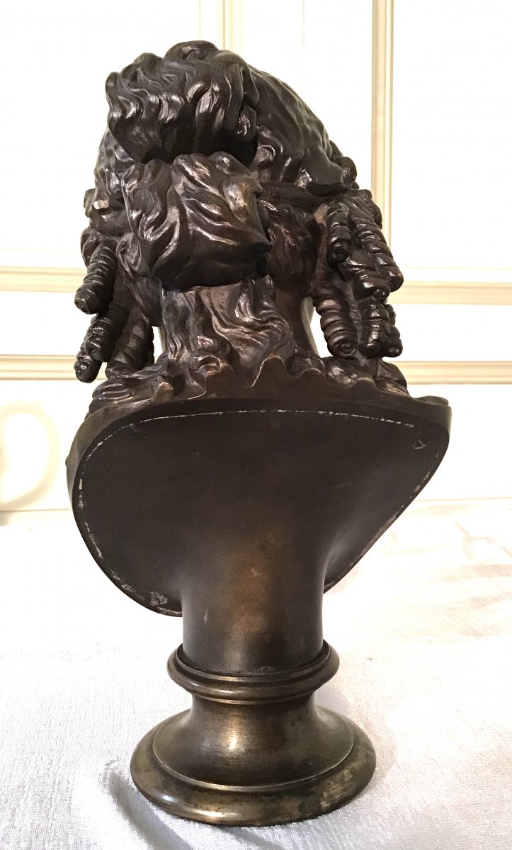 Buste D’ariane En Bronze, Epoque Fin 19ème.-photo-4