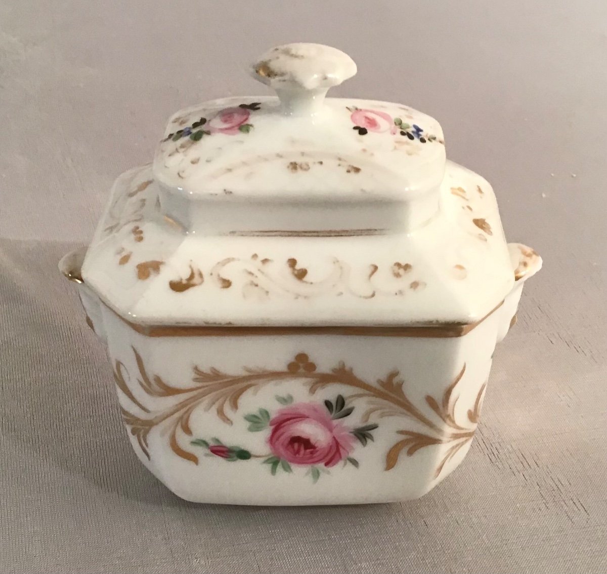 Paris Porcelain Solitaire, Louis Philippe Period-photo-4