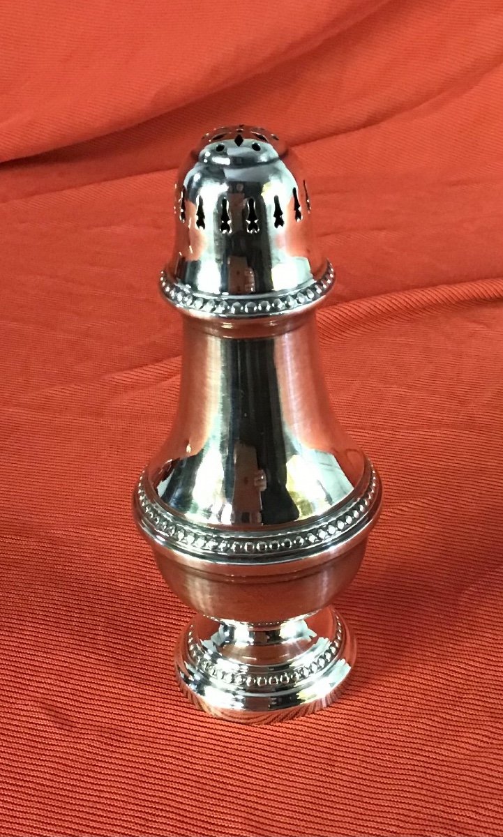 Silver Metal Sprinkler, Mid 20th Century