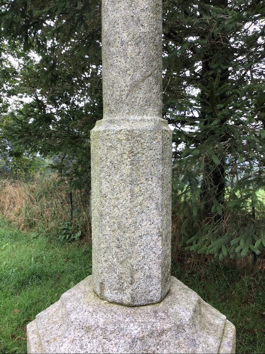 Calvary Or Cross Of The Way In Granite 19th-photo-1