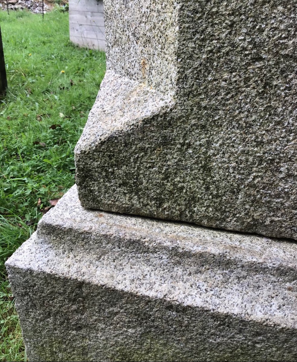 Calvary Or Cross Of The Way In Granite 19th-photo-2