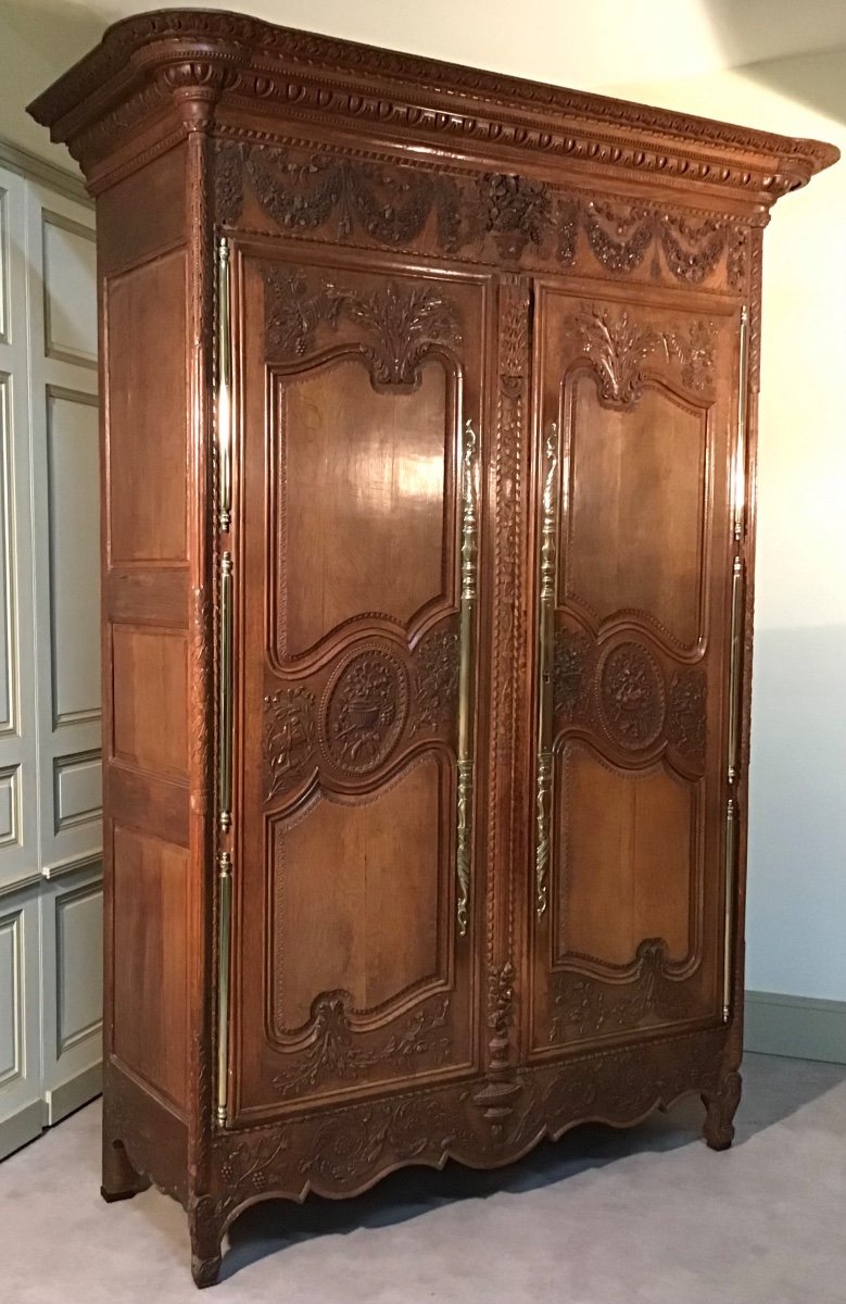 Armoire Normande De Mariage, 19ème 