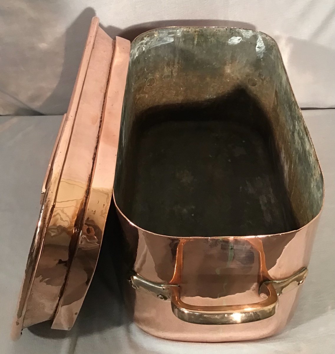 Important 19th Century Copper Daubière-photo-2