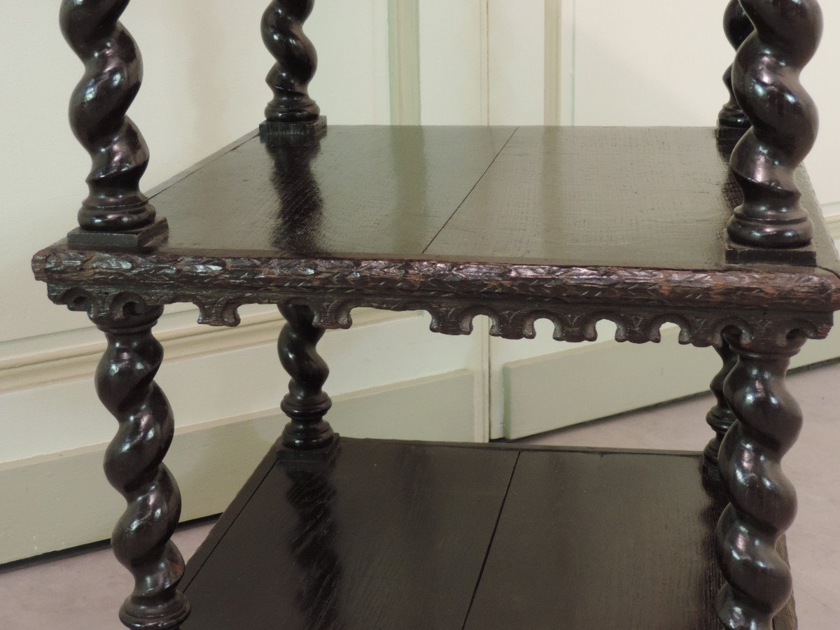 Petite Table Volante Style Louis XIII-photo-2