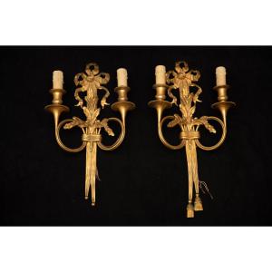 Pair Of Louis XVI Style Sconces