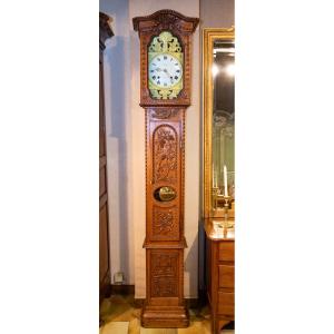 Horloge Normande réalisée à l'occasion d'un mariage