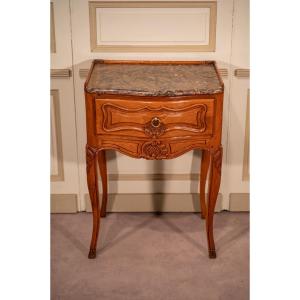 Walnut Wig-making Console Table, Southern France