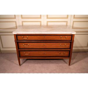 Commode Louis XVI en acajou
