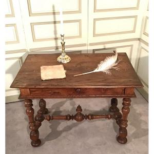 Norman Writing Table Louis XIII Style