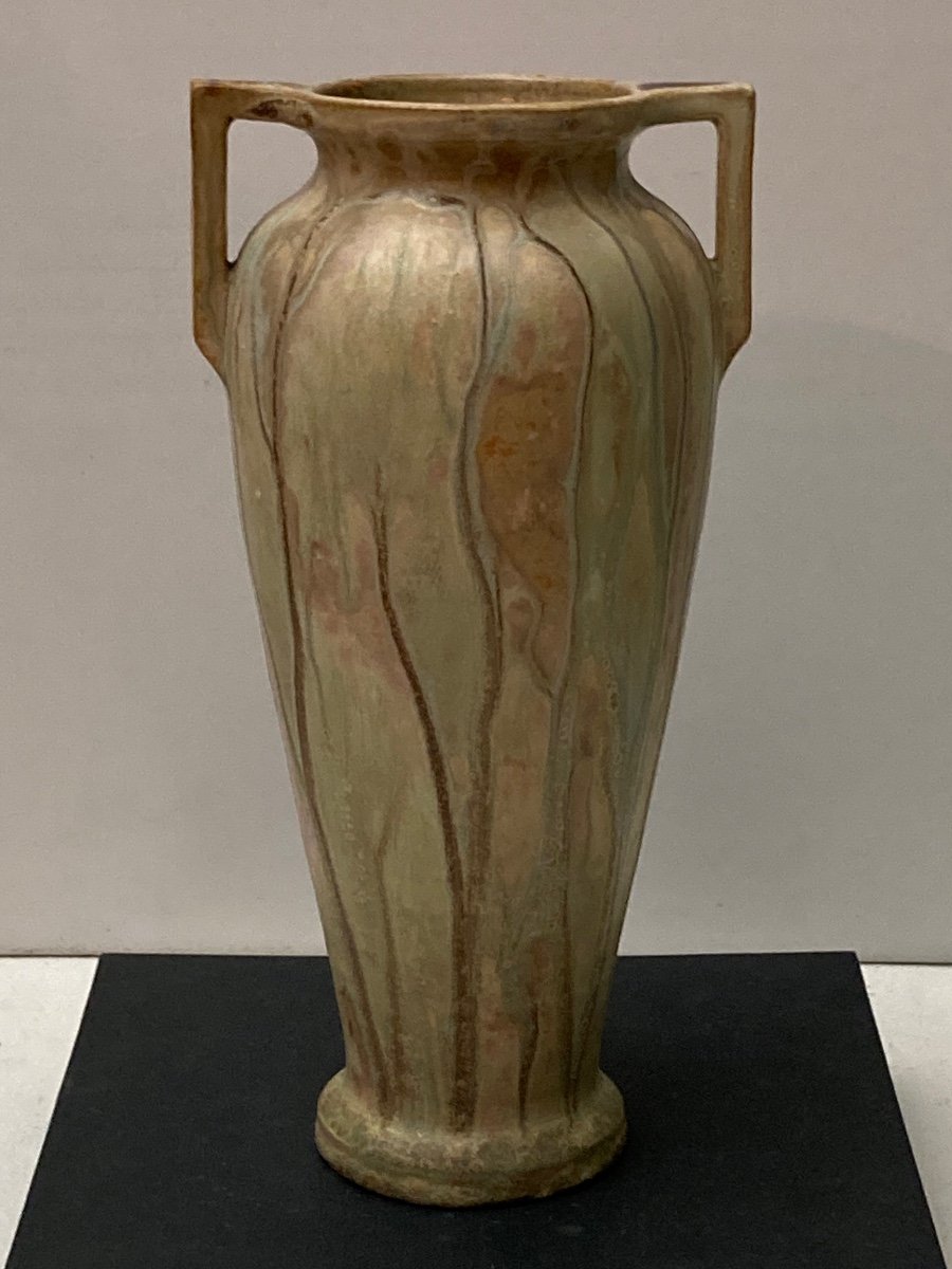 Vase Céramique Art Nouveau Dlg Adrien Dalpeyrat-photo-3