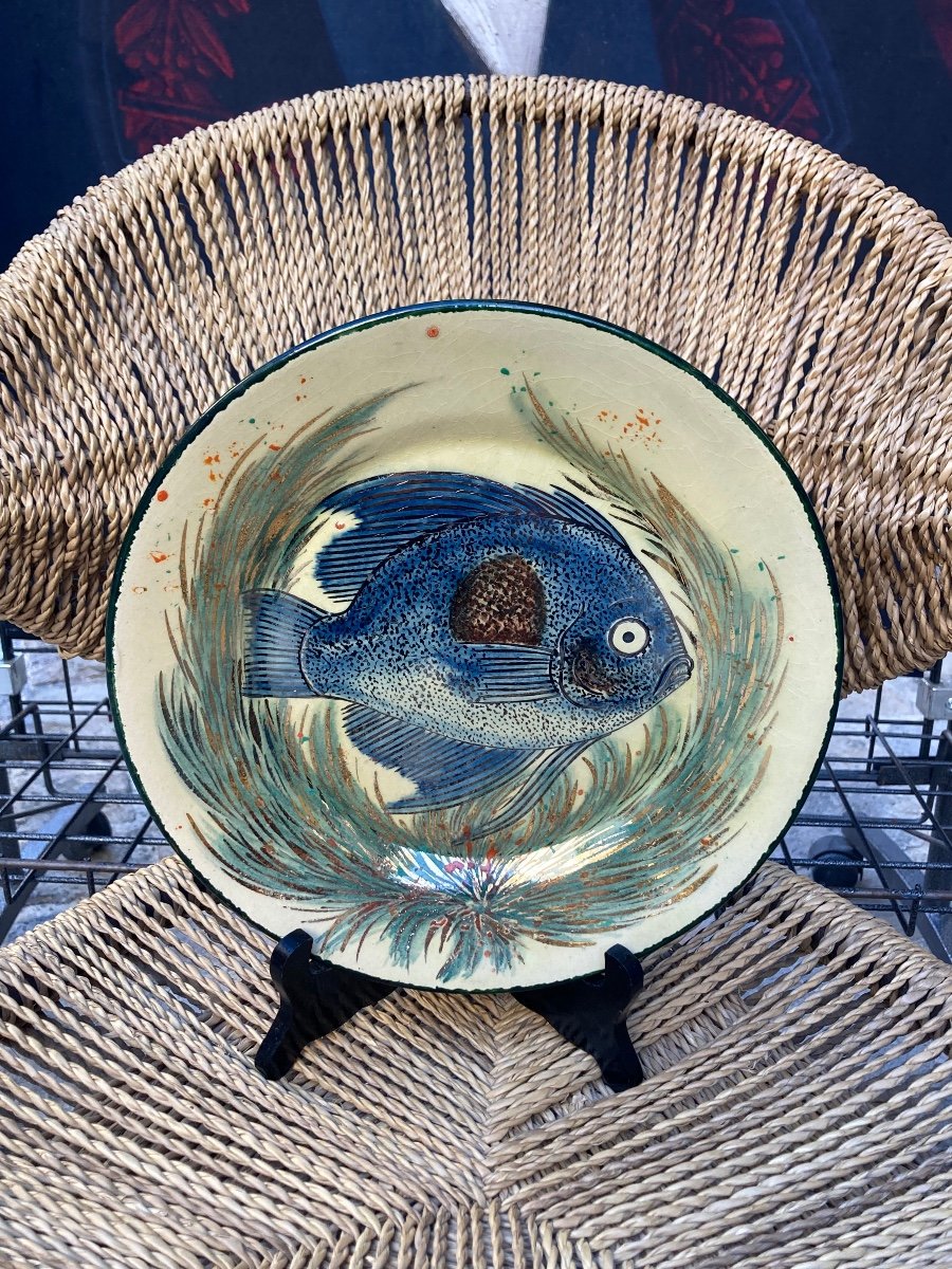 Assiette Céramique Diaz-costa 1950’