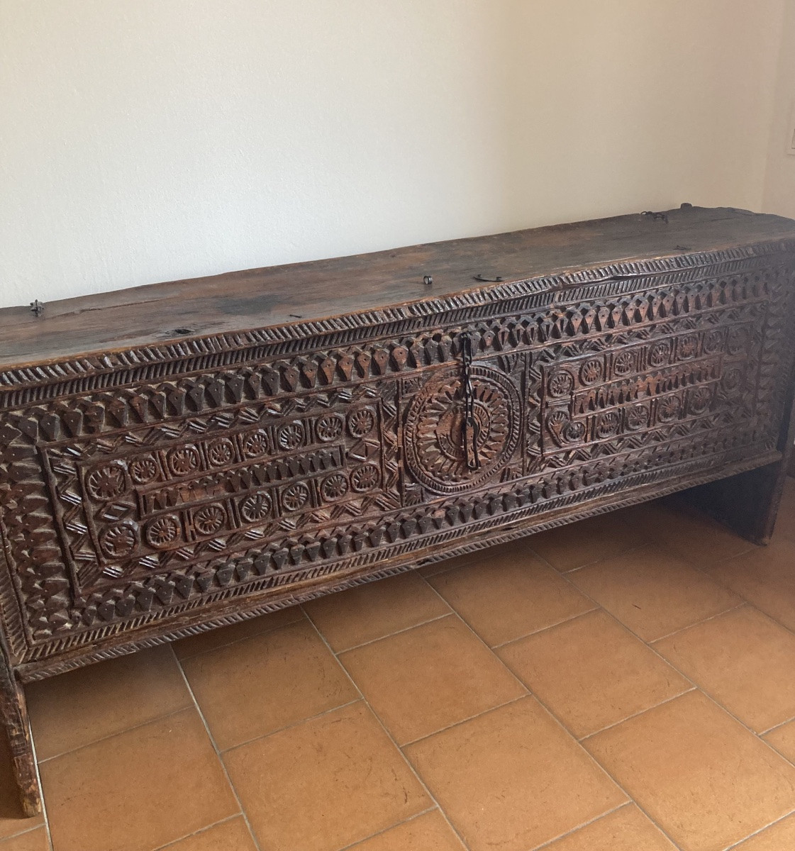 18th Century Afghan Chest-photo-4