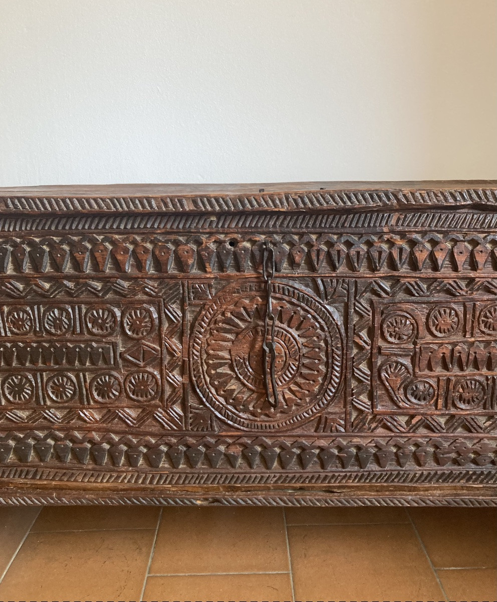 18th Century Afghan Chest-photo-1