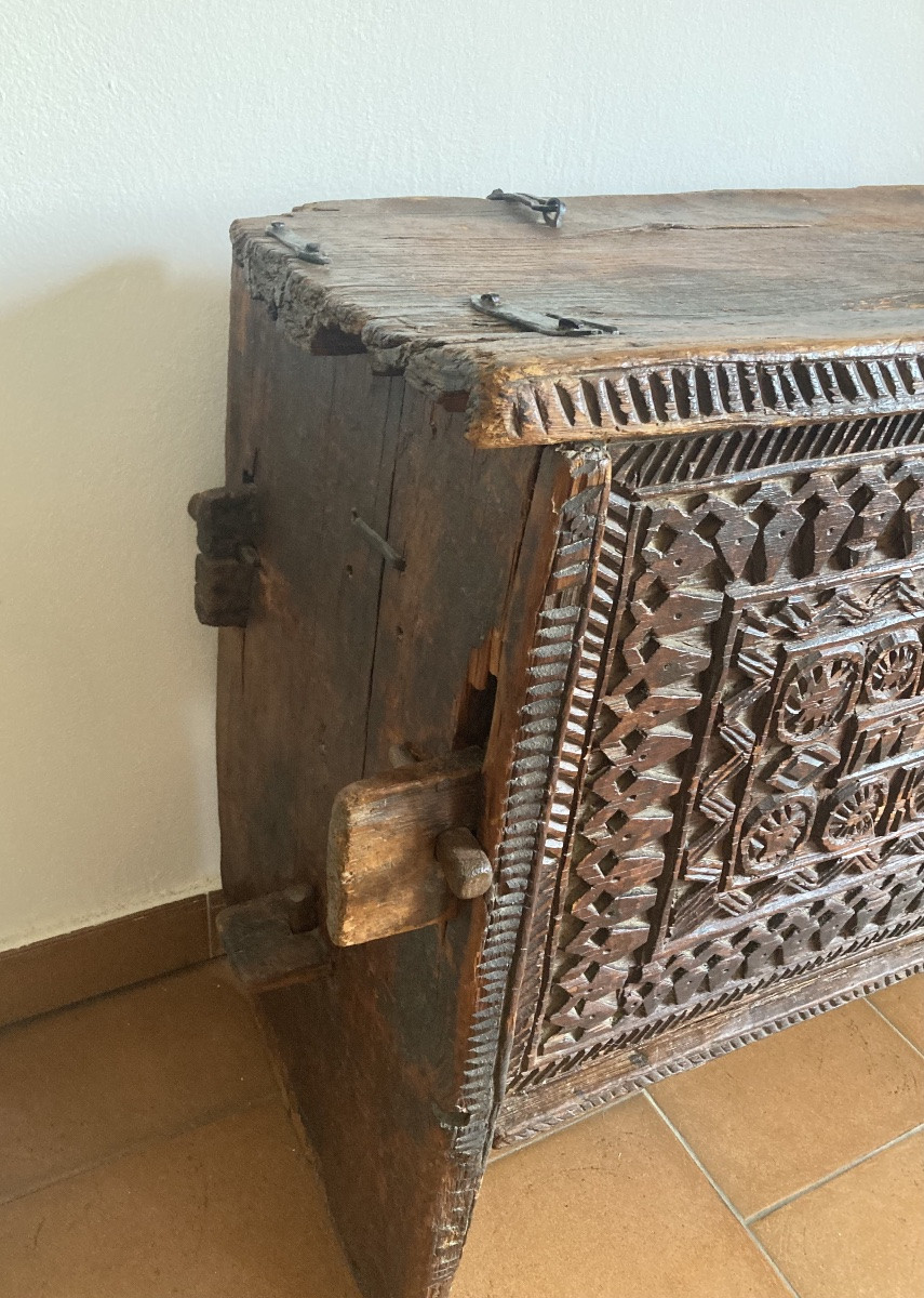 18th Century Afghan Chest-photo-6
