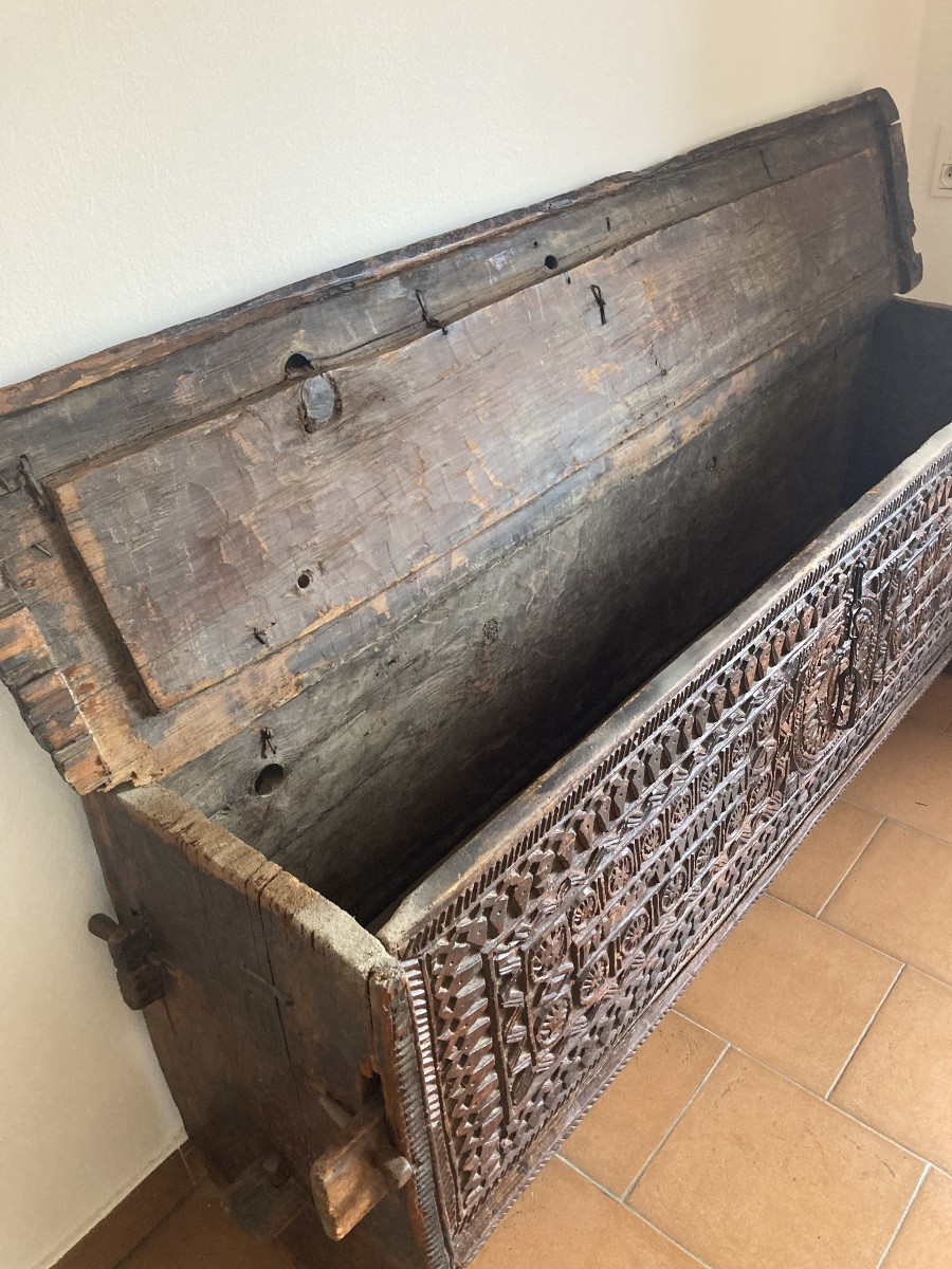 18th Century Afghan Chest-photo-7