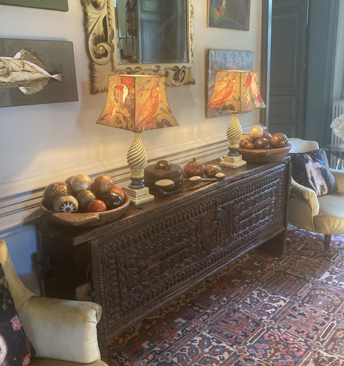 18th Century Afghan Chest