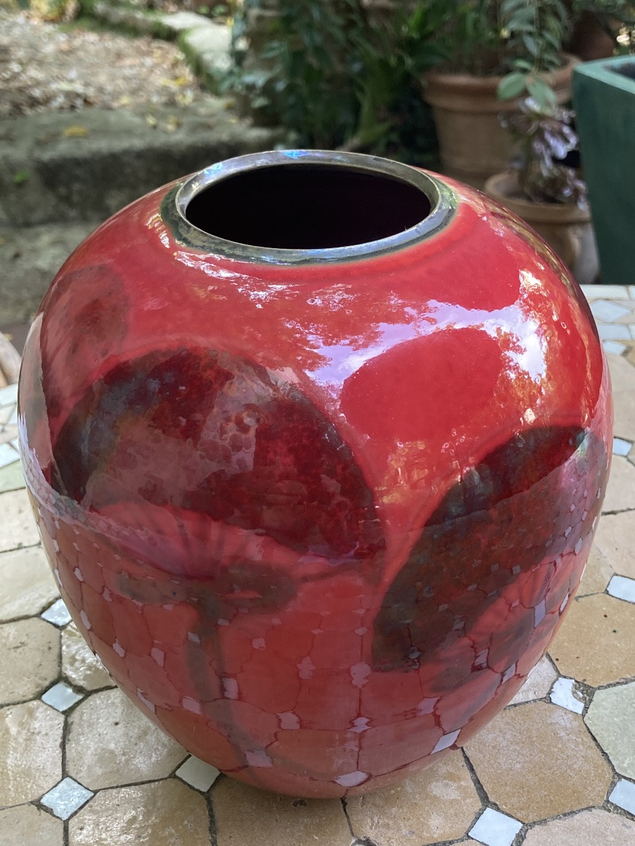 Alain Dejardin Ceramic Vase -photo-2