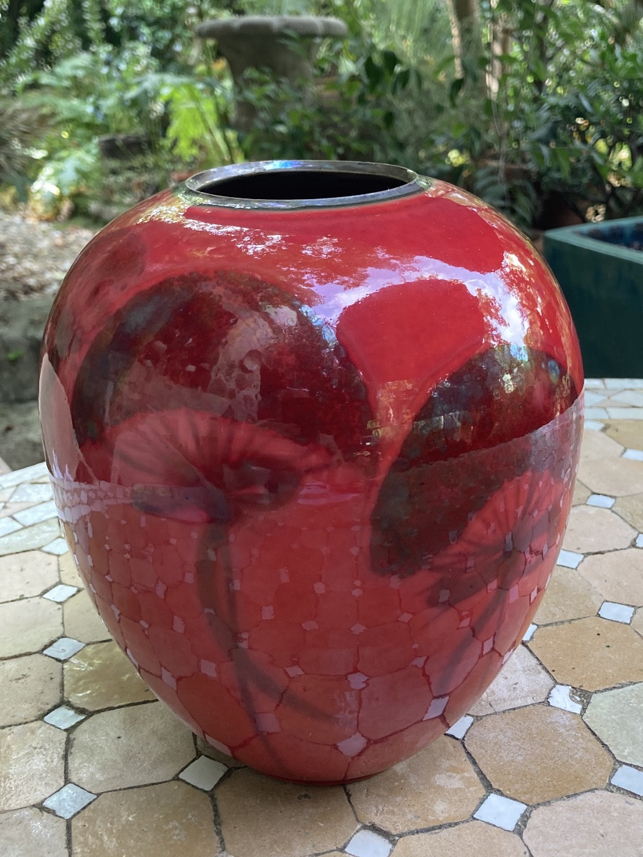 Alain Dejardin Ceramic Vase 