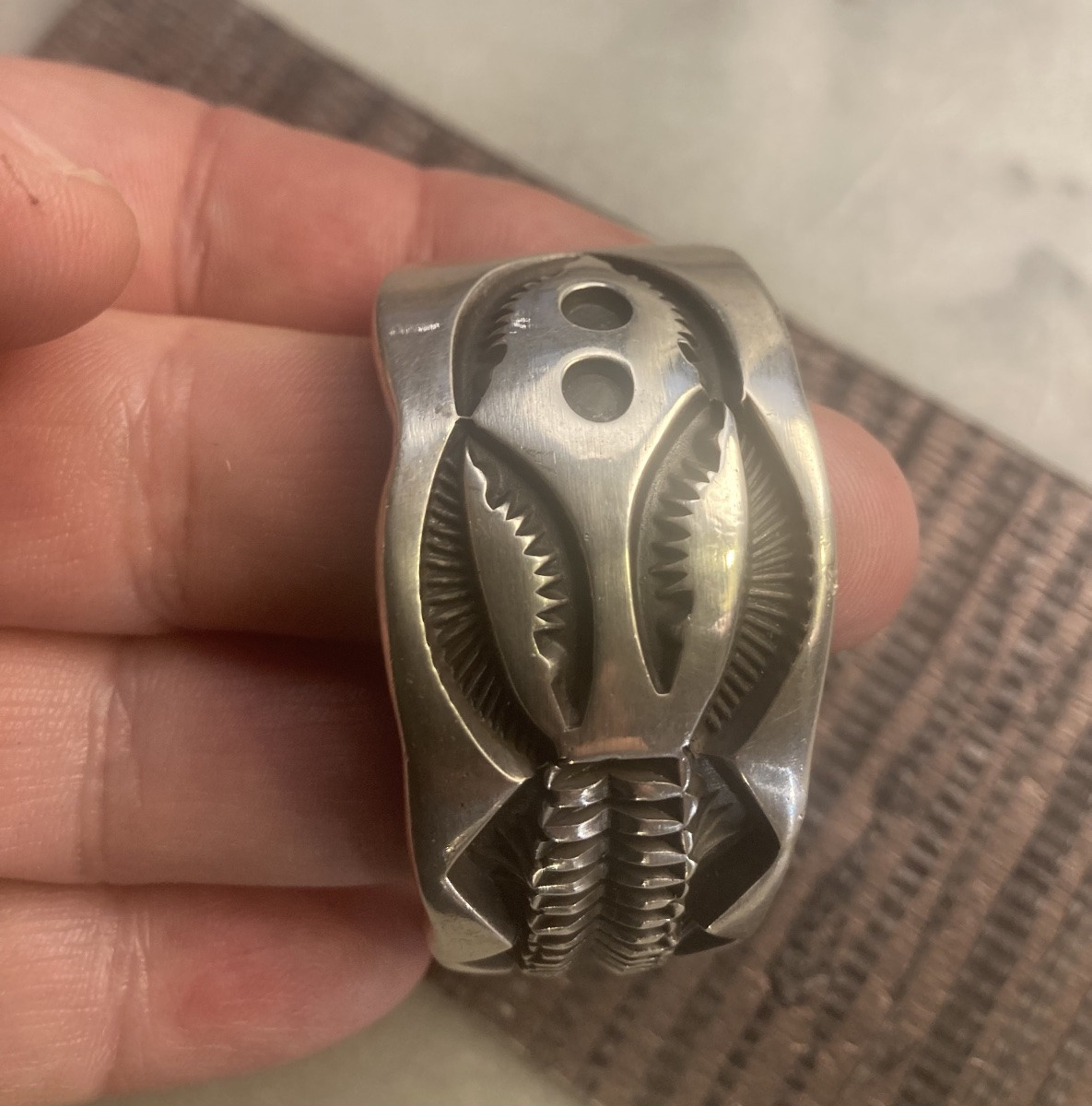 Eric Emerson Solid Silver Bracelet -photo-5