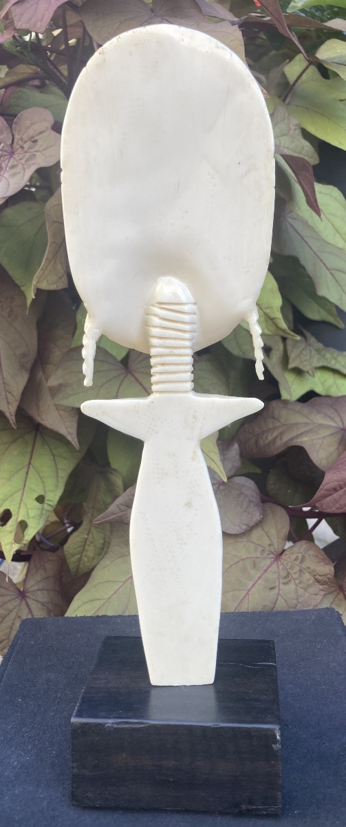 Ivory African Statue-photo-4