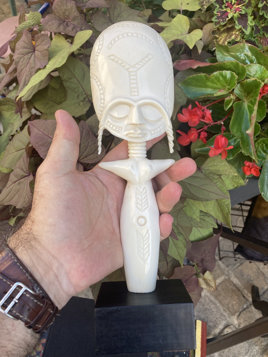 Ivory African Statue-photo-7