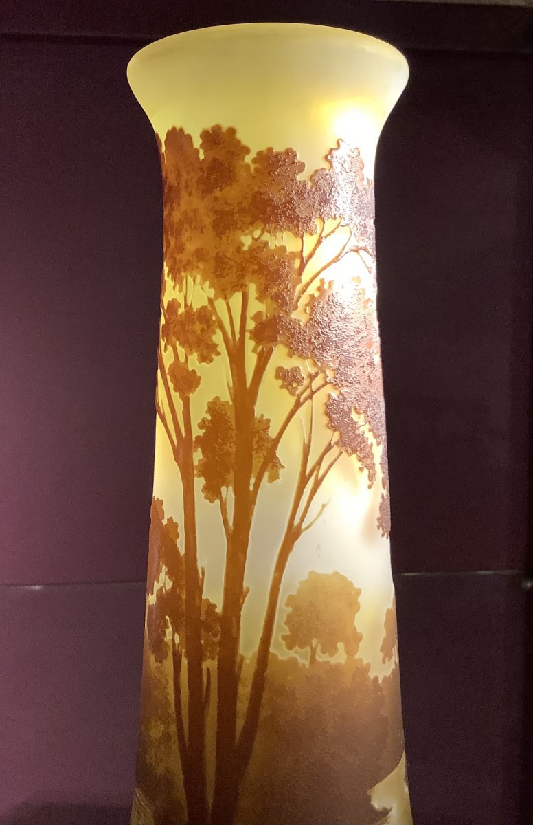 Emile Gallé Vase Landscape-photo-1