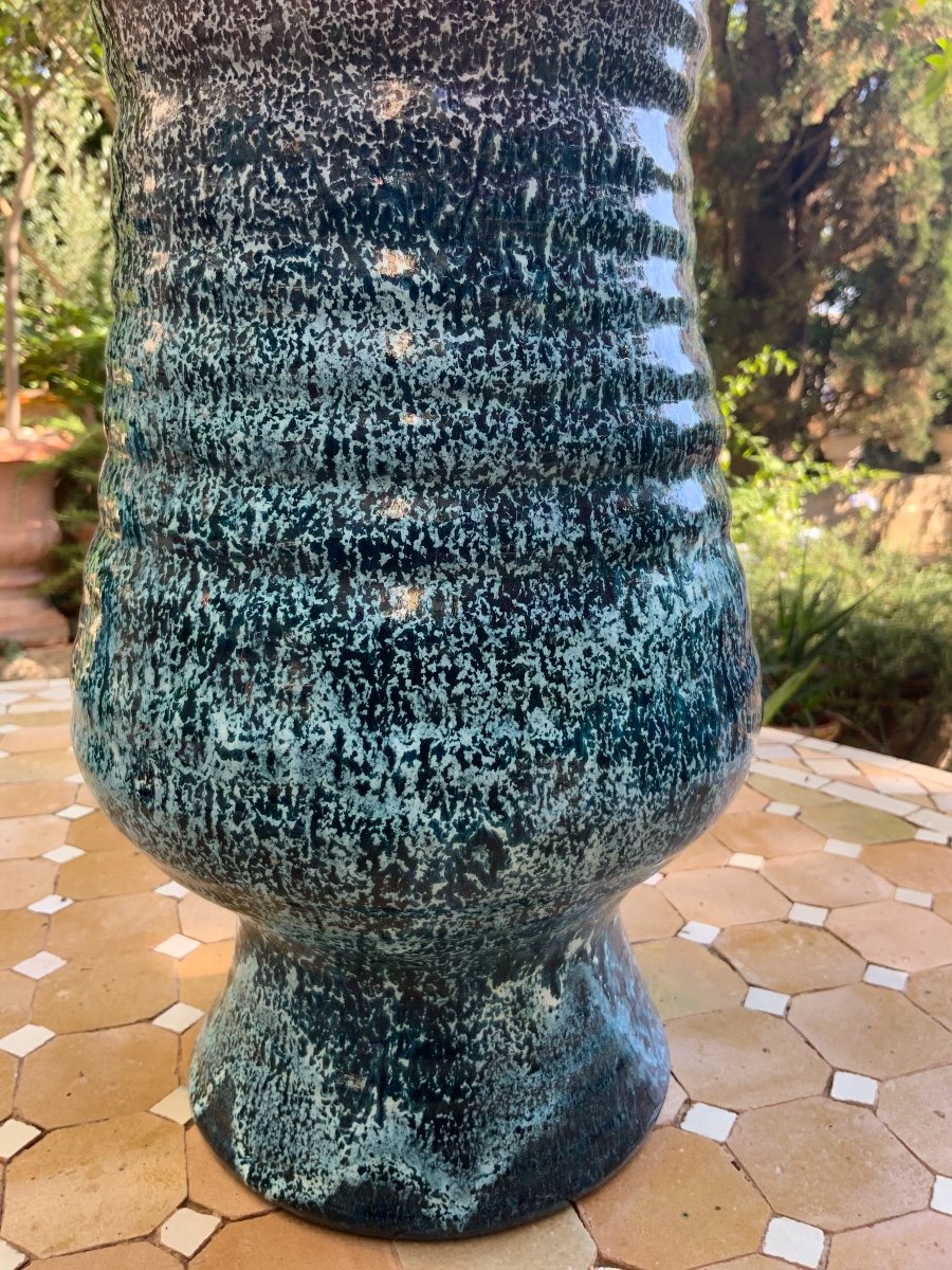 Large Accolay Ceramic Vase 1950´-photo-3