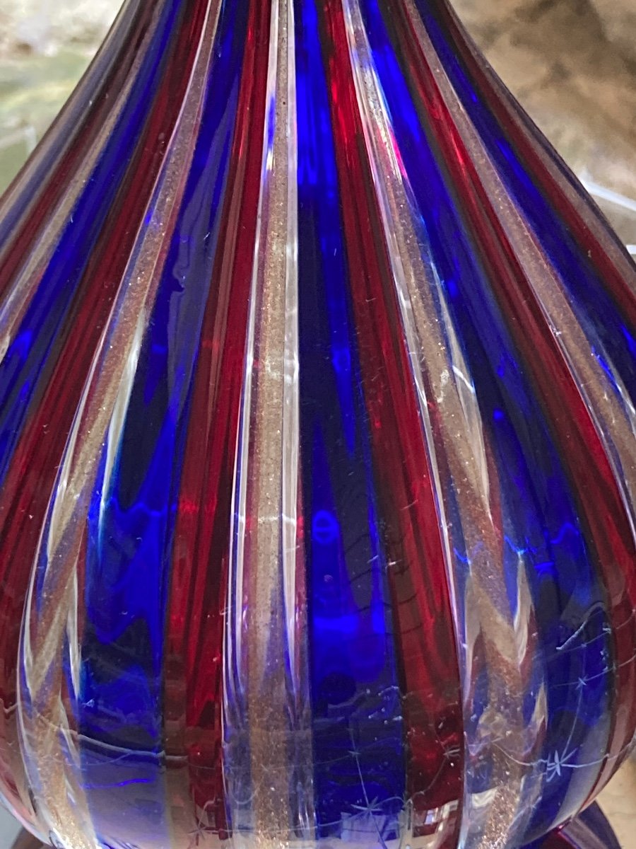 Flacon Murano Venini -photo-6