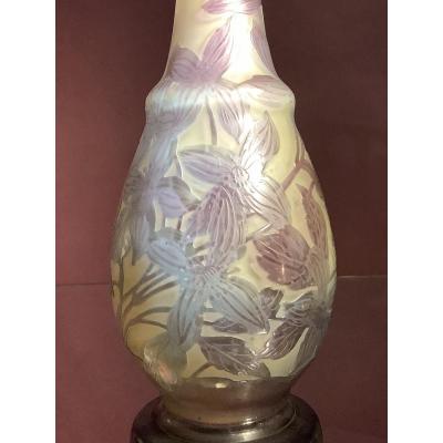 High Baluster Vase Emile Gallé