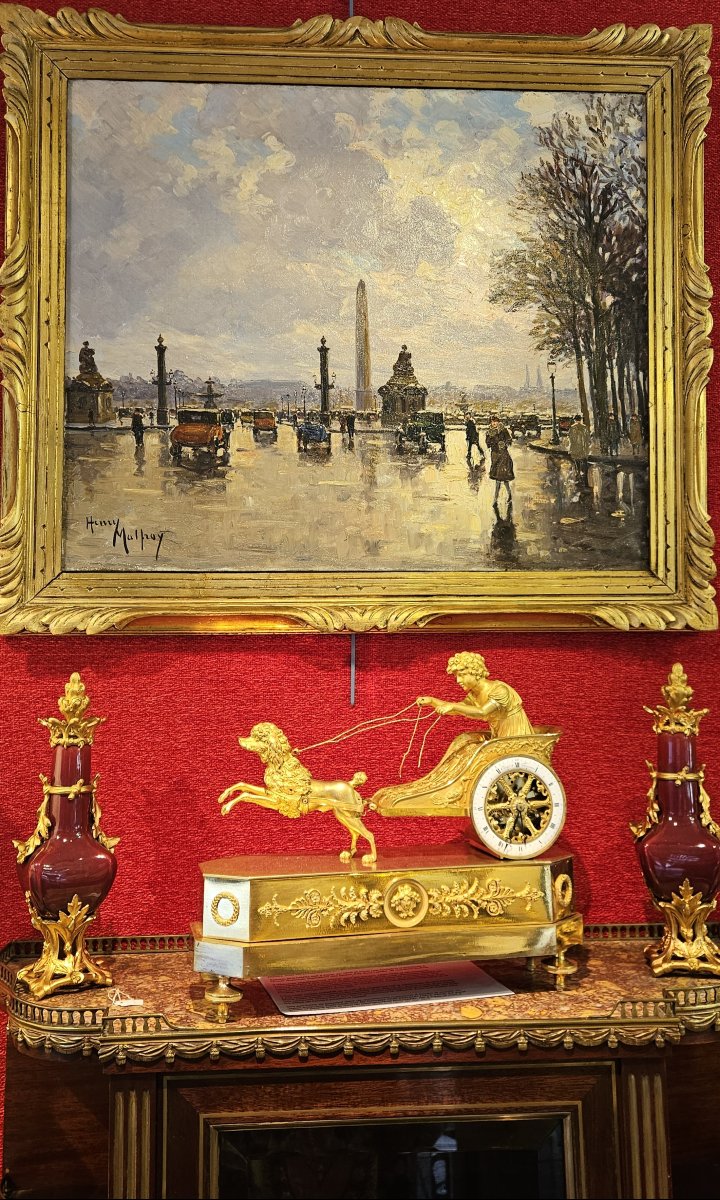 grand tableau de Paris par H.MALFROY: place de la Concorde-photo-2