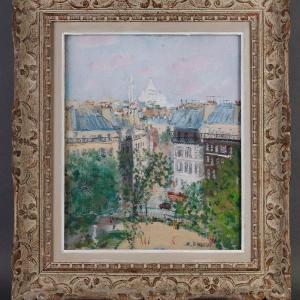 Serge Belloni, View Of Montmartre And The Sacred Heart