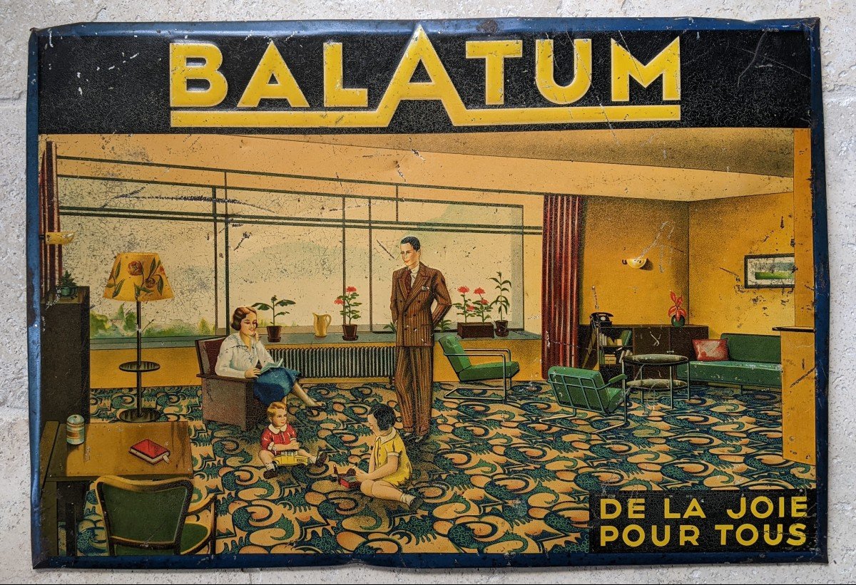 Tôle Publicitaire Balatum -photo-2
