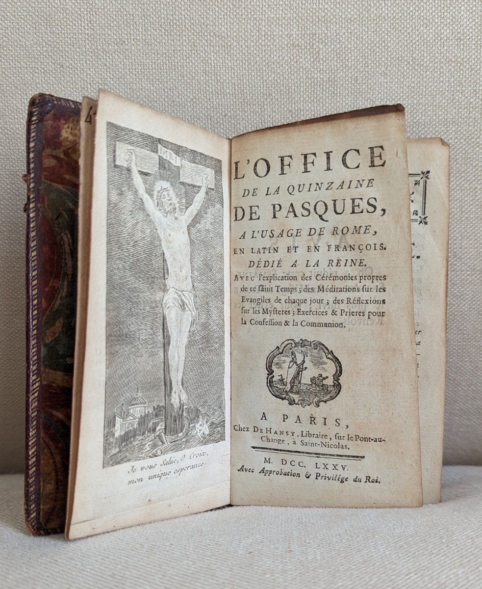 L'office de la quinzaine de Pasques. de Hansy 1775-photo-3