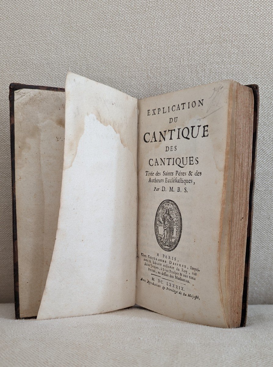 Explication du Cantique des Cantiques. 1689-photo-4