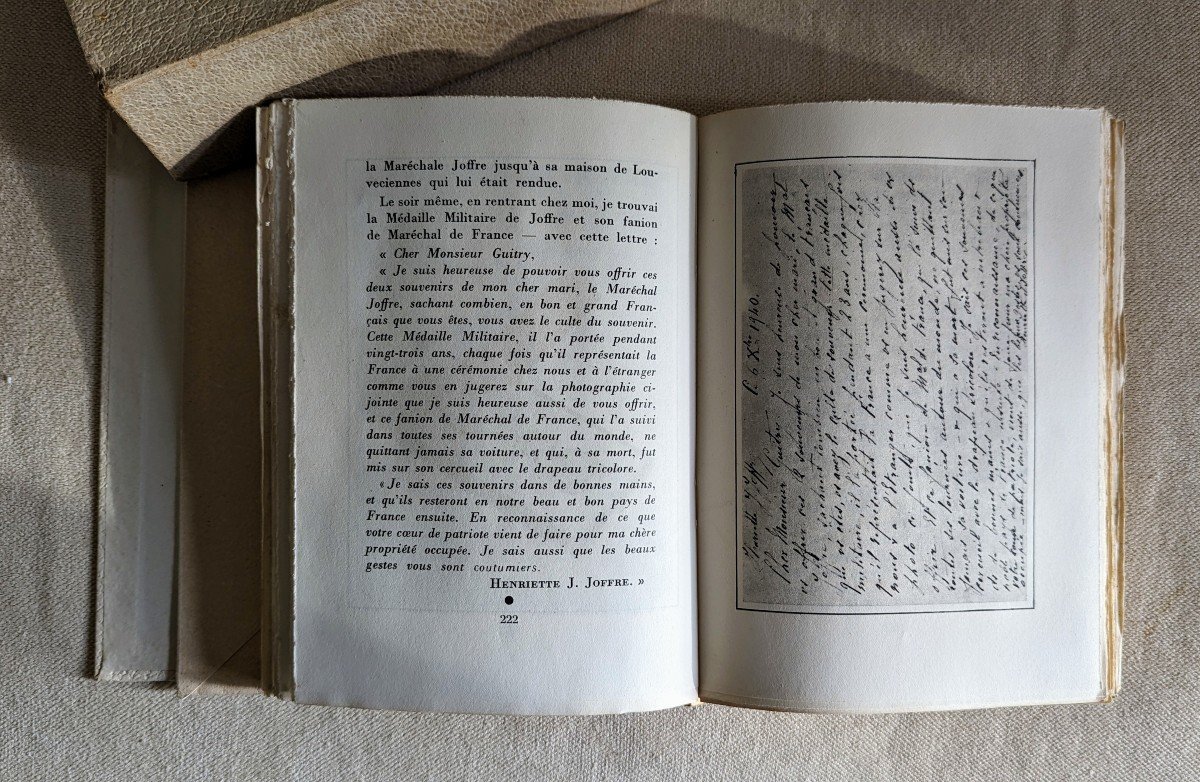 Sacha Guitry. Quatre Ans d'occupations. Dédicace -photo-2