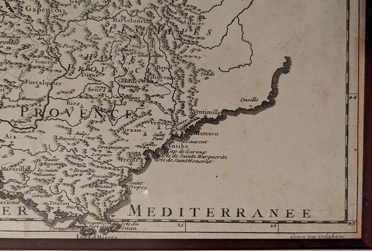 Map By Bourguignon d'Anville. 1719-photo-3