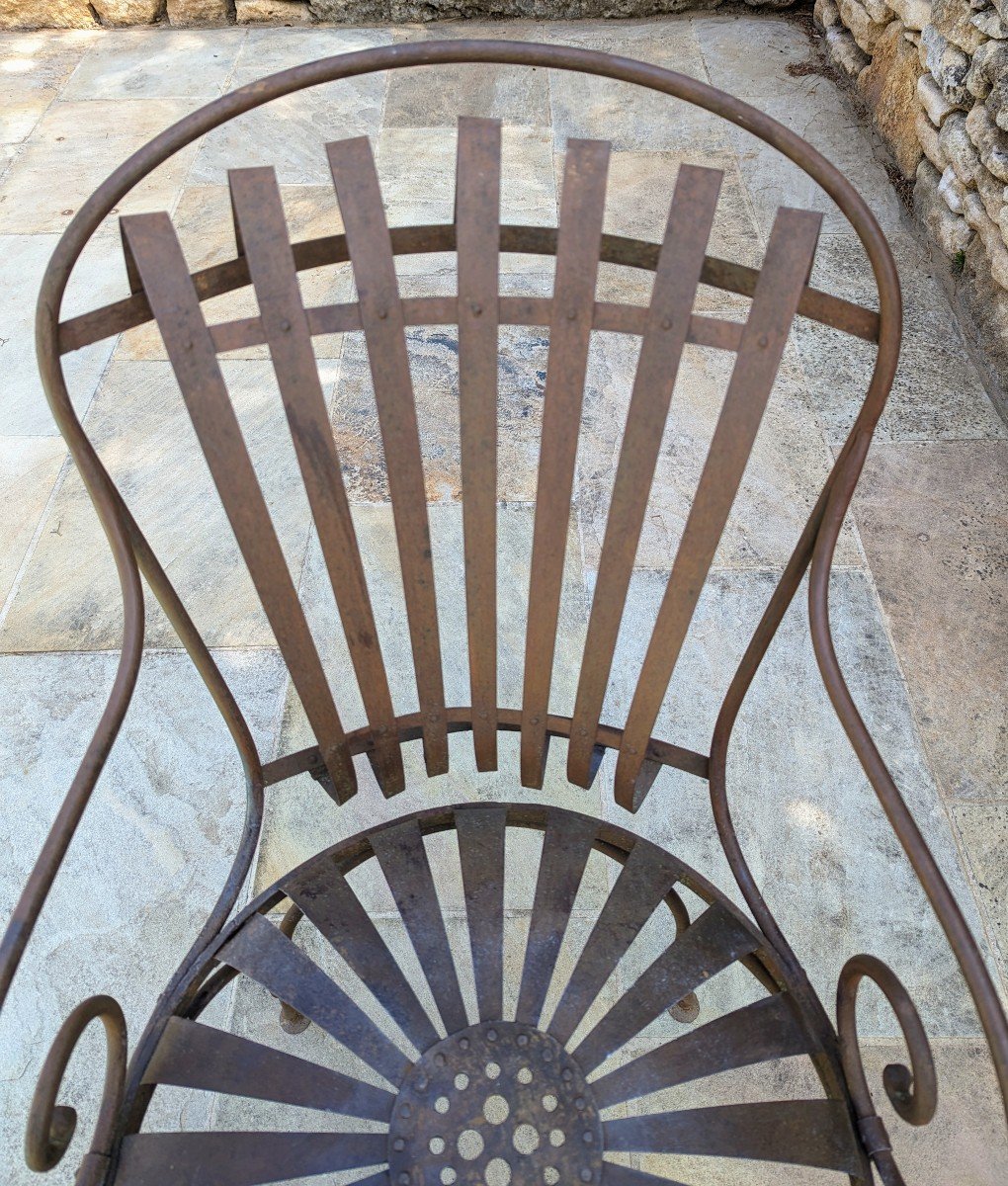 Fauteuil de Jardin à lames -photo-6
