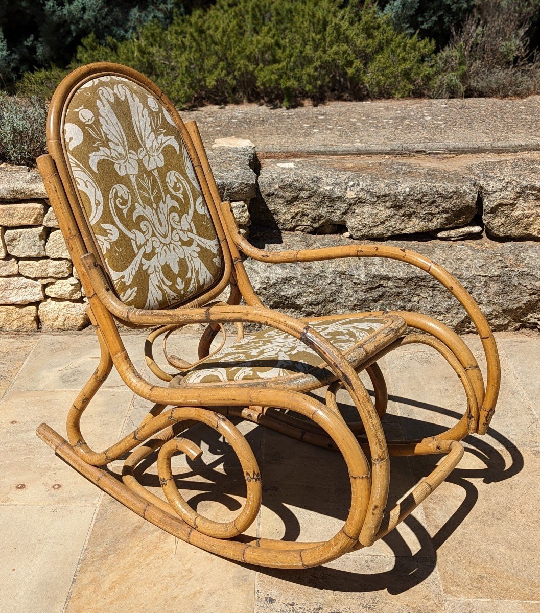 Roxking chair en bambou -photo-1