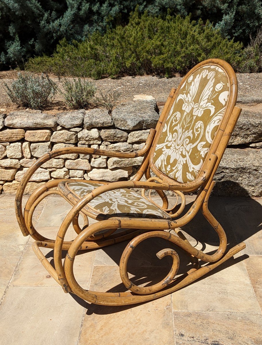 Roxking chair en bambou -photo-2