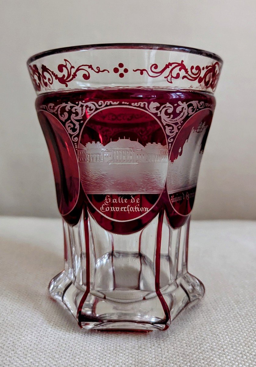 Bohemian Cut Crystal Glass. Baden-photo-1