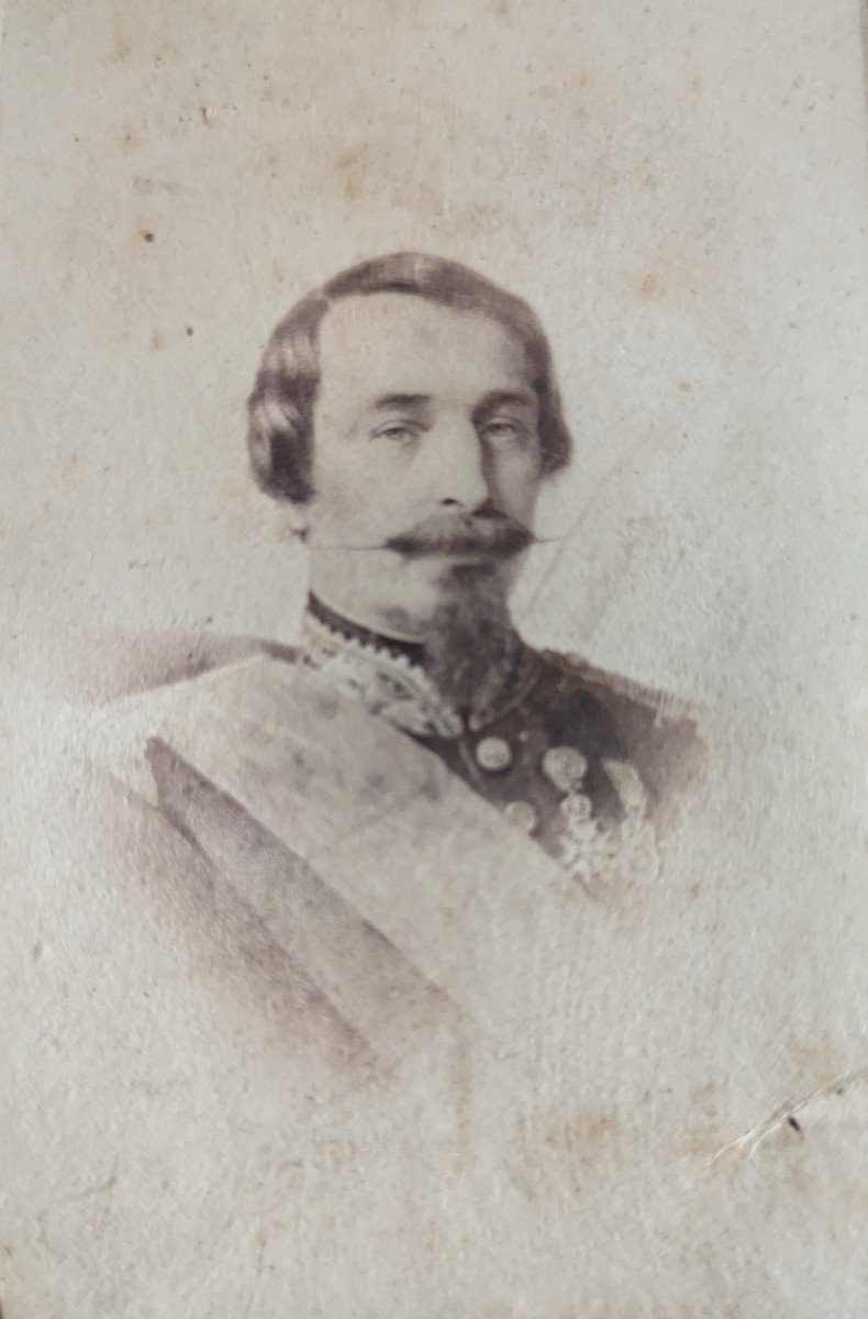 Napoleon III, Albumen Print Cdv Circa 1860