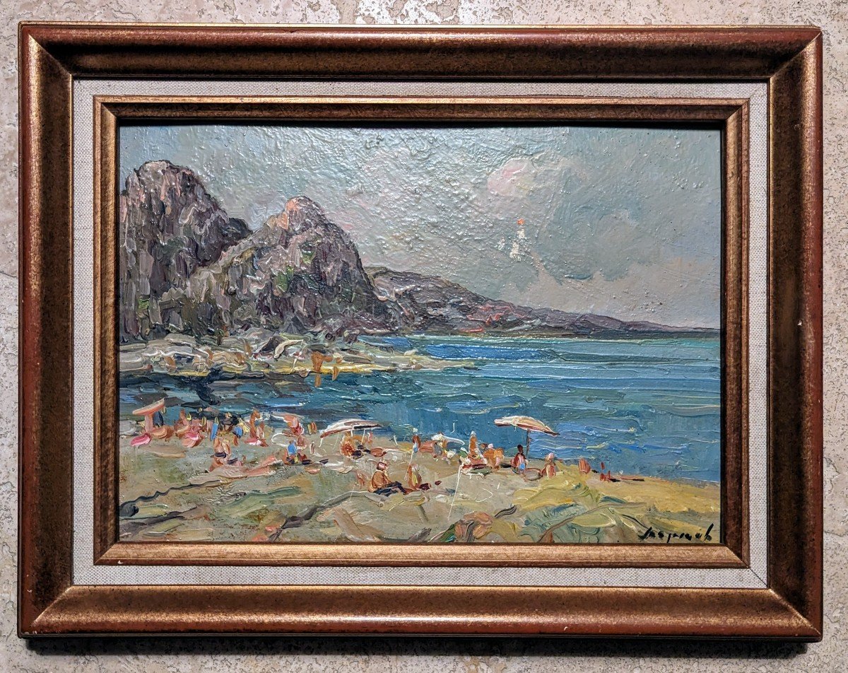 Russian School. Lively Beach-photo-2