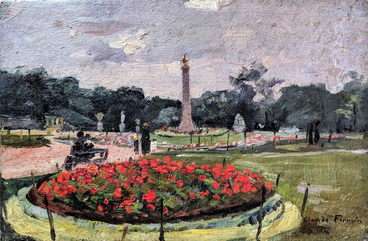 Paris, Le Jardin des Tuileries par Claude Firmin -photo-2