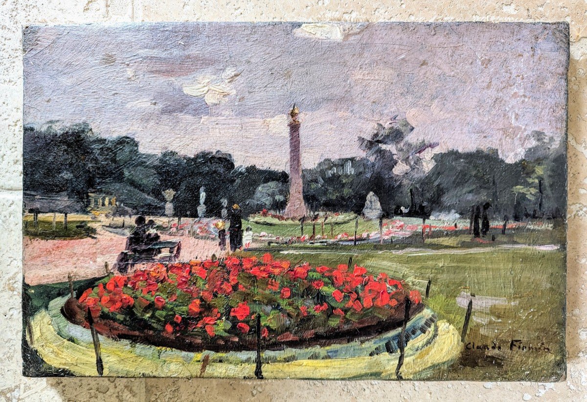 Paris, Le Jardin des Tuileries par Claude Firmin -photo-3