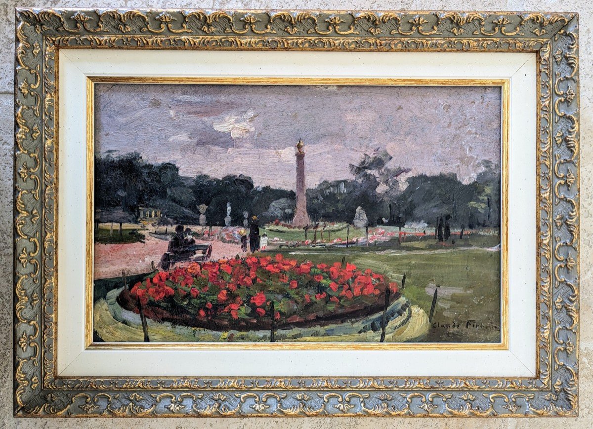 Paris, Le Jardin des Tuileries par Claude Firmin -photo-4