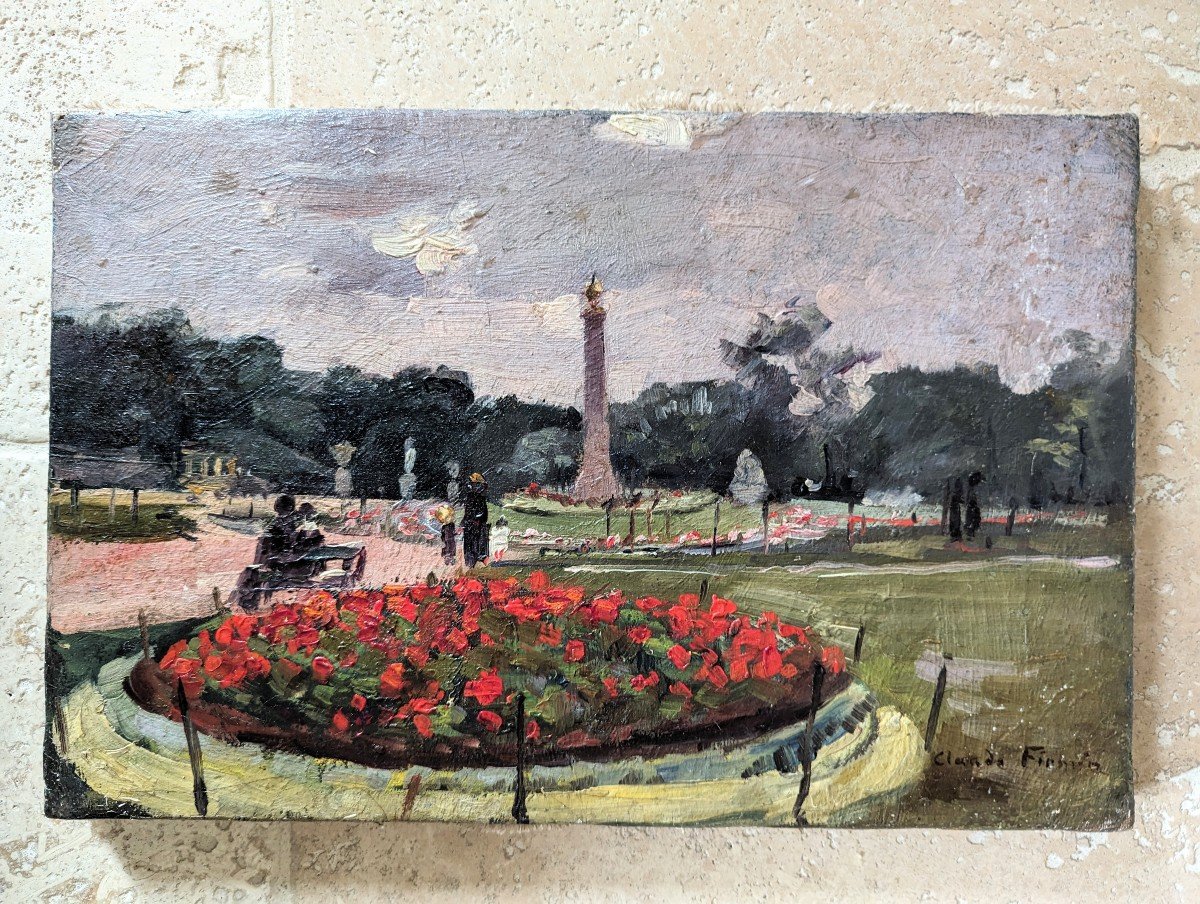 Paris, Le Jardin des Tuileries par Claude Firmin -photo-4